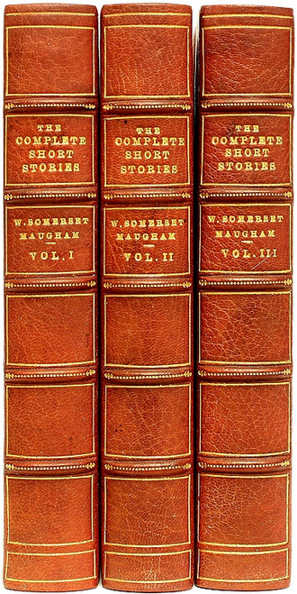 MAUGHAM, William Somerset. The Complete Short Stories of William Somerset Maugham. (3 VOLUMES - 1953) MAUGHAM, William Somerset. The Complete Short Stories of William Somerset Maugham. (3 VOLUMES - 1953)