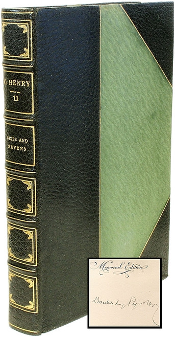 PORTER, William Sydney (O. Henry). The Complete Writings of O. Henry. (THE MEMORIAL EDITION SIGNED - 14 VOLUMES - 1917)
