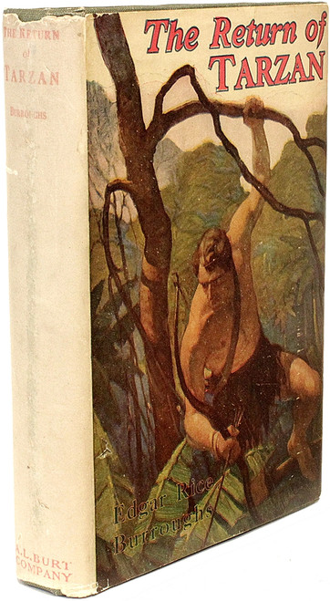BURROUGHS, Edgar Rice. The Return of Tarzan. (NY: BURT - 1915)