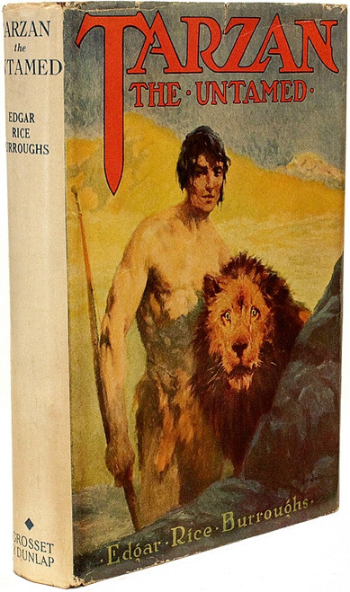 BURROUGHS, Edgar Rice. Tarzan The Untamed. (1943 - MADISON SQUARE SERIES) BURROUGHS, Edgar Rice. Tarzan The Untamed. (1943 - MADISON SQUARE SERIES)