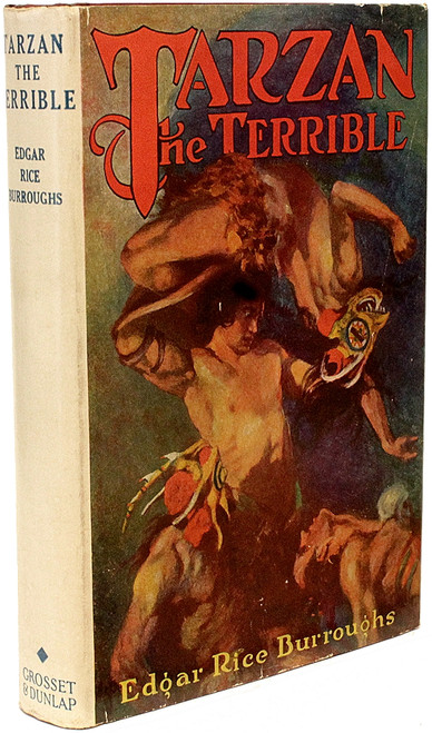 BURROUGHS, Edgar Rice. Tarzan The Terrible. (MADISON SQUARE SERIES - 1943) BURROUGHS, Edgar Rice. Tarzan The Terrible. (MADISON SQUARE SERIES - 1943)