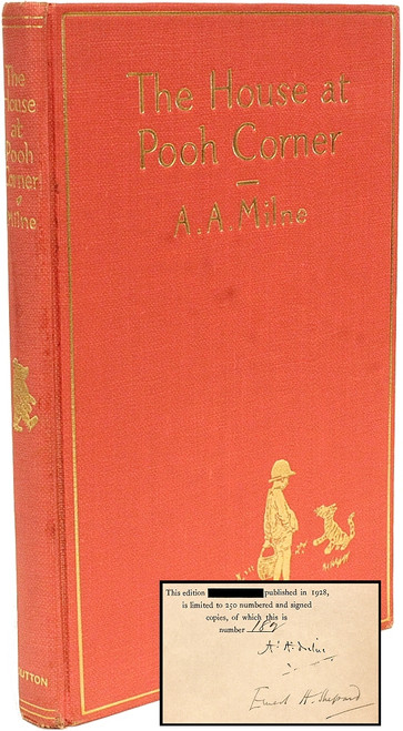 the house at pooh corner first edition 1928