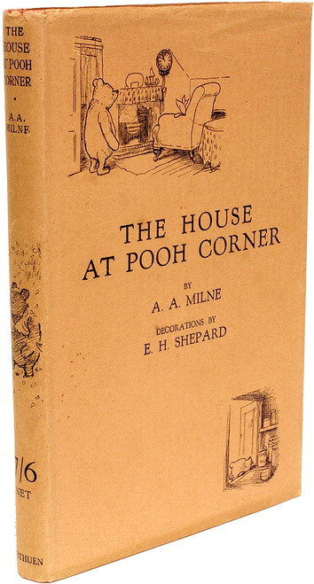 MILNE, A. A.. The House At Pooh Corner. (1928 - FIRST EDITION). MILNE, A. A.. The House At Pooh Corner. (1928 - FIRST EDITION).