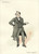 CLARKE, Joseph Clayton (KYD) (Charles Dickens). Mr. Pecksniff (from Martin Chuzzlewit). (c.1920 - ORIGINAL INK AND WATERCOLOR SKETCH)