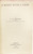 FORSTER, E. M.. A Room With A View. (1908 - FIRST EDITION)