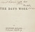 KIPLING, Rudyard. The Days Work. (1898 - FIRST EDITION SECOND PRINTING - PRESENTATION COPY)