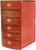 DICKENS, Charles. The Christmas Books: A Christmas Carol; The Chimes; The Battle of Life; Cricket on the Hearth; The Haunted Man and The Ghost's Bargain. (5 VOLUMES - 1843-48 - FIRST EDITION FIRST ISSUE OF A CHRISTMAS CAROL)