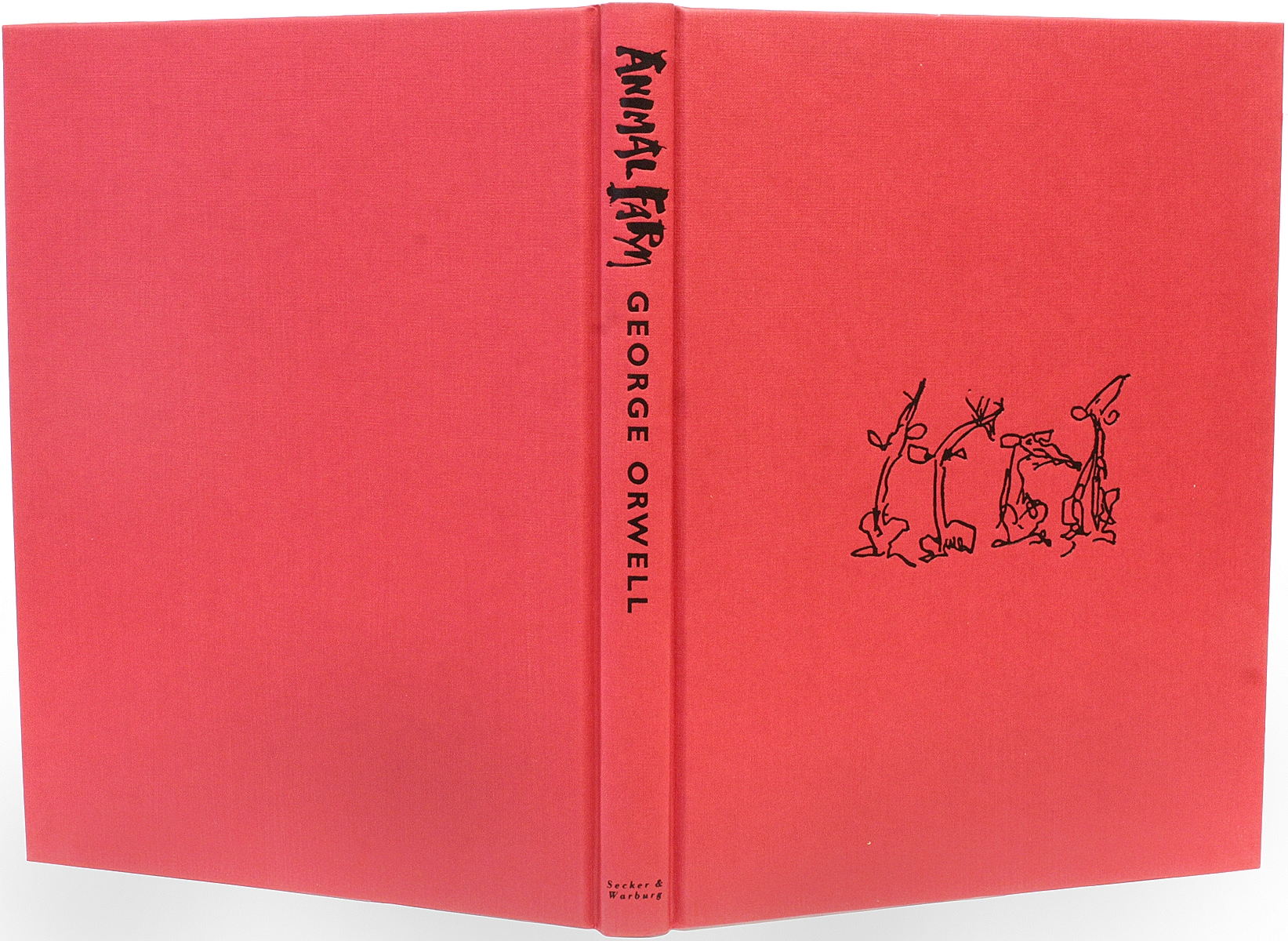 ORWELL, George. Animal Farm. (FIRST EDITION - 1995 - SIGNED BY RALPH  STEADMAN) - D&D Galleries