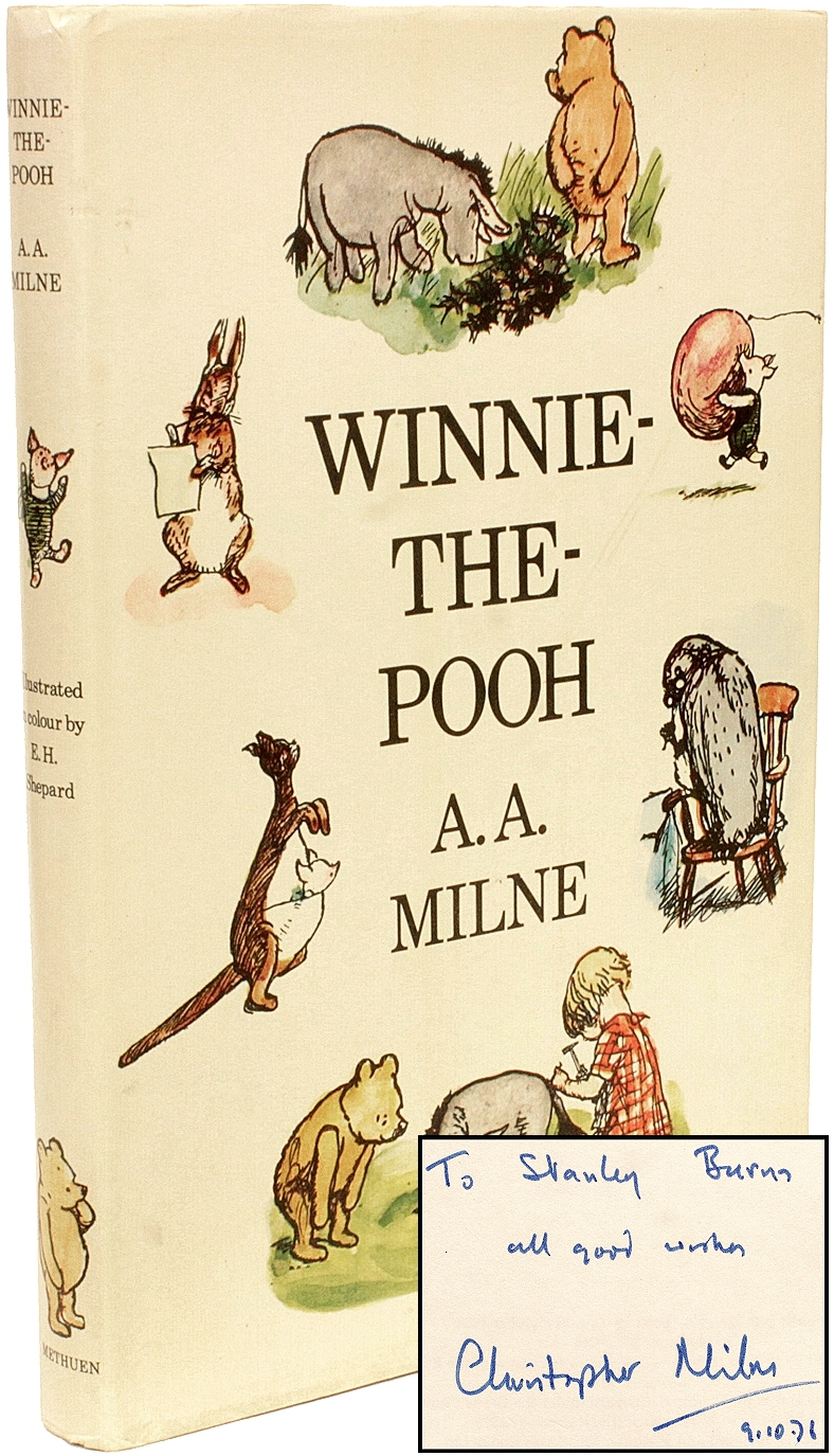 MILNE, A. A. Winnie The Pooh. (1974 - FIRST COLOR EDITION SECOND