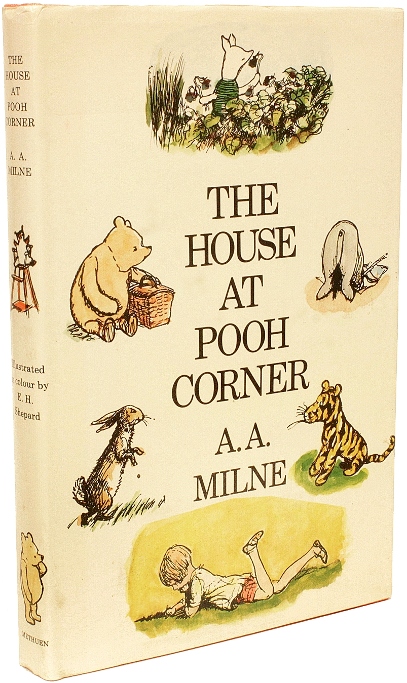 MILNE, A. A. The House At Pooh Corner. (1974 - THE FIRST COLOR