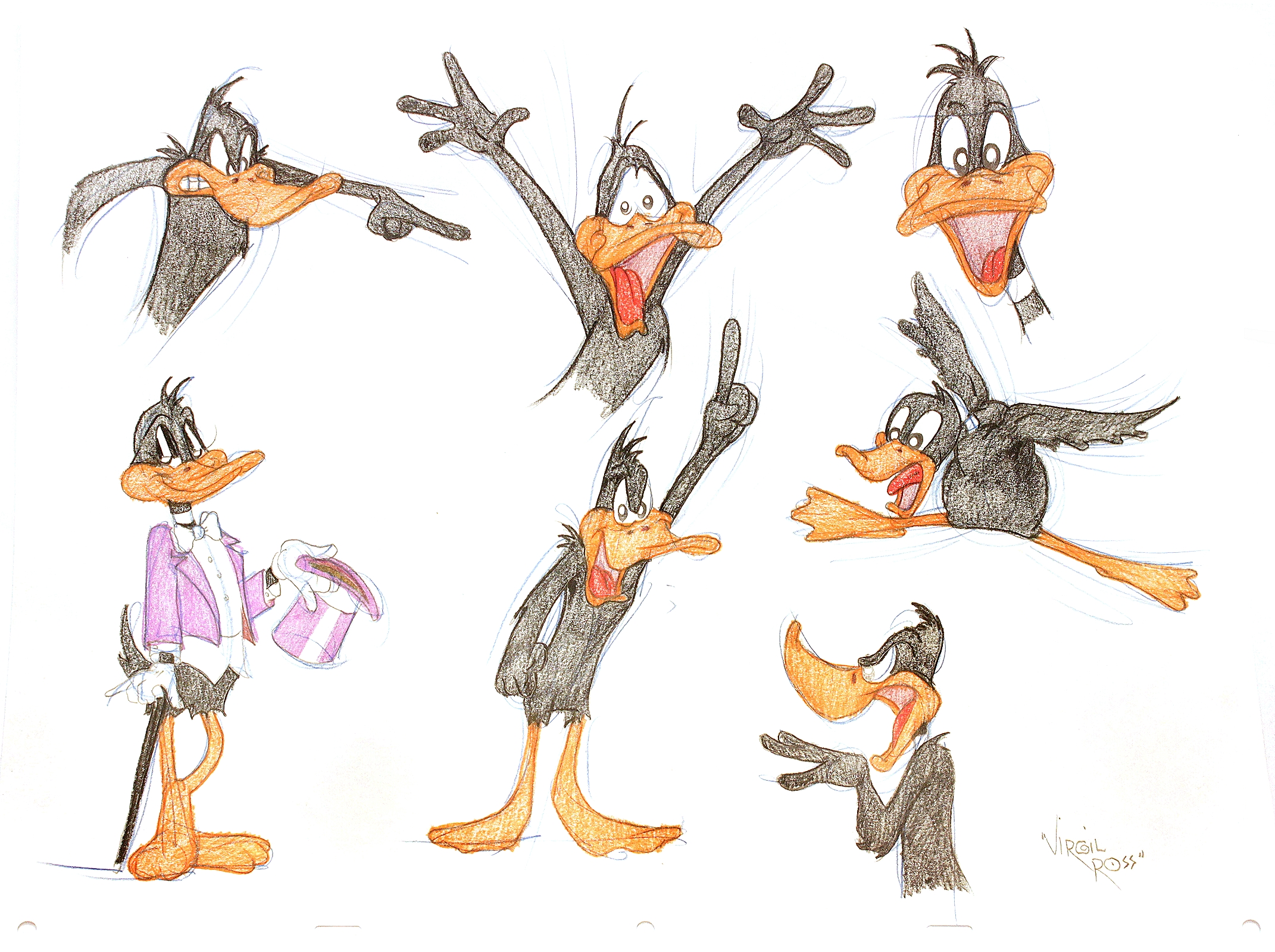 Daffy Duck Drawings