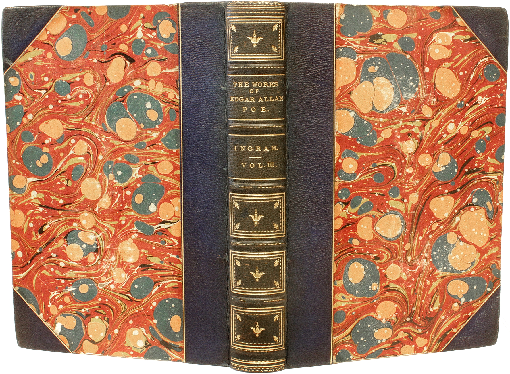 POE, Edgar Allan. The Works Of Edgar Allen Poe. (4 VOLUMES - 1874)