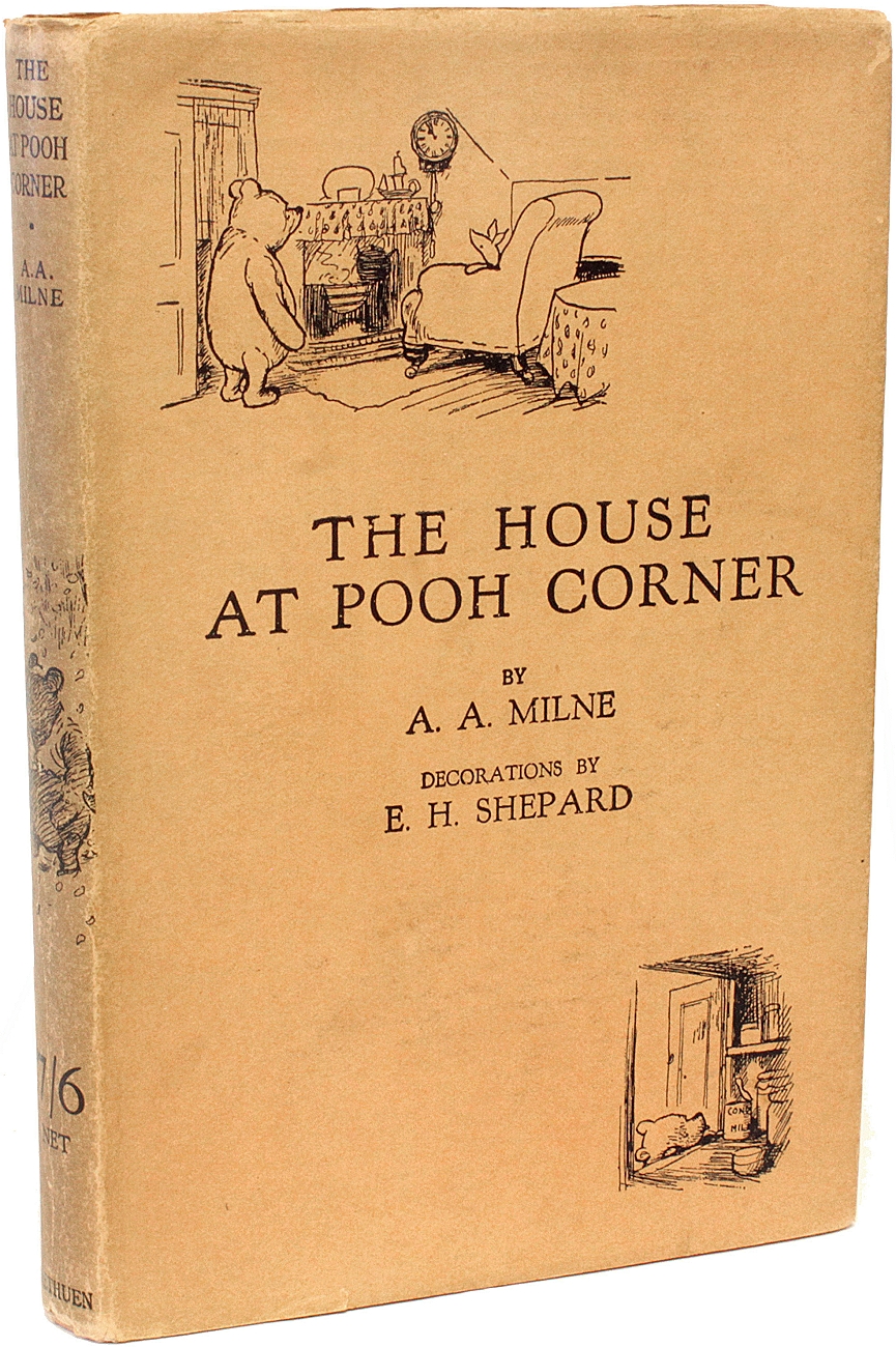MILNE, A. A.. The House At Pooh Corner. (1928 - FIRST EDITION