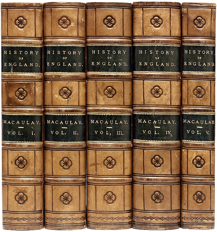 Antique Books, History Guizont, England, 5 Volumes, 1876, 19th Century (  1800s ), NIce Collection!!