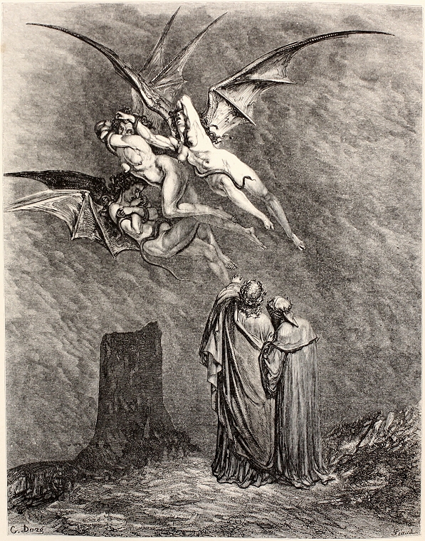 gustave dore illustrations of hell