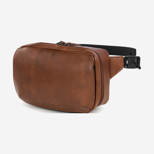 Upscale Leather Hip Pack