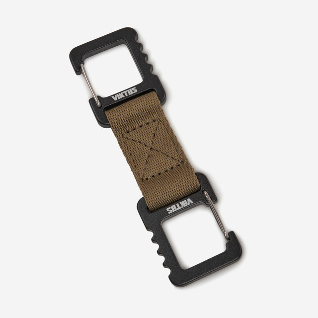 Double Springlock Key Chain