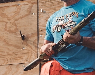 Halftracked Tee - Manic Manx