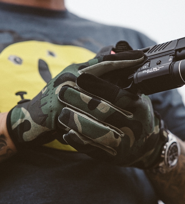 Operatus XP Glove Woodland Camo