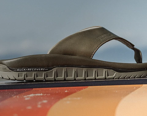 Ruck Recovery XC Leather Slide