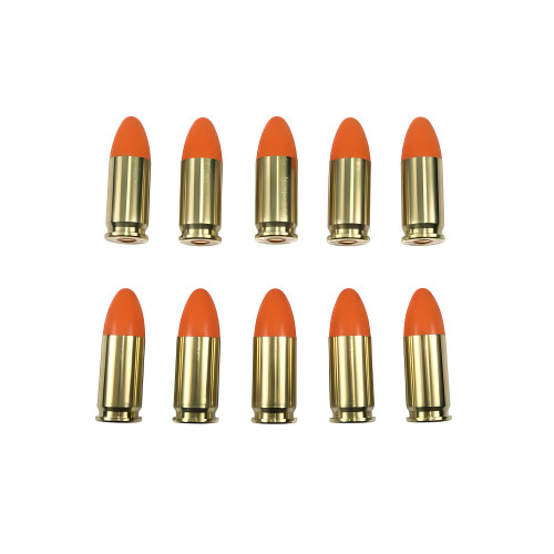 9mm Luger Brass Snap caps - Dummy Training Rounds (10 pack) 9mm Luger Brass Snap caps - Dummy Training Rounds (10 pack)