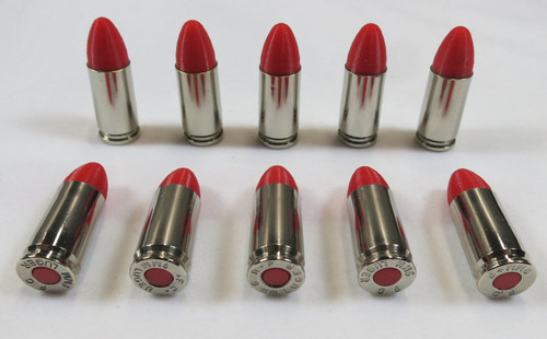 9mm Luger Nickel Snap caps / Dummy Training Rounds (10 pack) 9mm Luger Nickel Snap caps / Dummy Training Rounds (10 pack)
