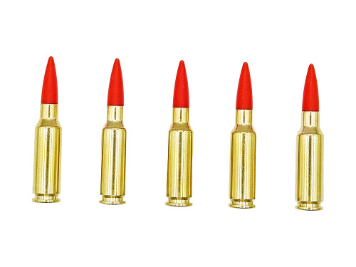 6.5 Grendel Brass Snap caps - Dummy Training Rounds (5 pack)