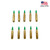 5.7x28 FN Brass Snap caps - Dummy Training Rounds (10 pack) 5.7x28 FN Brass Snap caps - Dummy Training Rounds (10 pack)