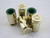 45 AUTO Brass Bullet Shell Casing Universal Tire Valve Stem Caps 45 AUTO Brass Bullet Shell Casing Universal Tire Valve Stem Caps