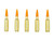 6.5 Grendel Brass Snap caps - Dummy Training Rounds (5 pack)