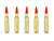 7mm-08 Remington Brass Snap caps - Dummy Training Rounds (5 pack)