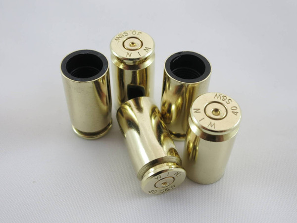 40 S&W Brass Bullet Shell Casing Universal Tire Valve Stem Caps 40 S&W Brass Bullet Shell Casing Universal Tire Valve Stem Caps