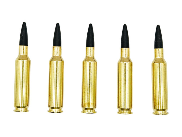 25 Creedmoor Brass Snap caps - Dummy Training Rounds (5 pack)