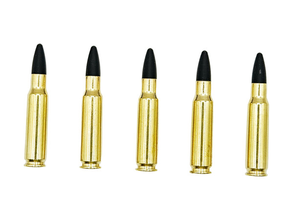 6.8 SPC Brass Snap caps - Dummy Training Rounds (5 pack)