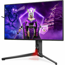 AOC - AGON PRO AG274UXP 27" LED 4K UHD Monitor with HDR (USB, HDMI) - Black, Red