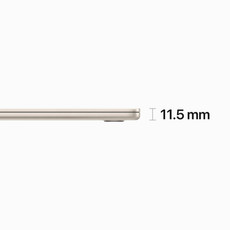 Apple - MacBook Air 15" Laptop - M2 chip - 8GB Memory - 256GB SSD - Starlight