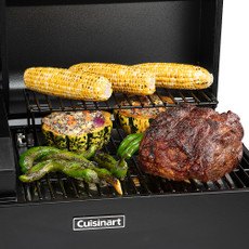 Cuisinart - Portable Wood Pellet Grill and Smoker - Black