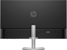 HP - 27" IPS LED FHD Monitor with Adjustable Height (HDMI, VGA) - Silver & Black