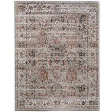 Simpli Home - Dobbins 8 x 10 Area Rug - Beige, Rust