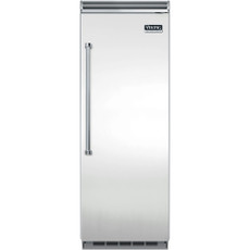 Viking - Professional 5 Series Quiet Cool 15.9 Cu. Ft. Upright Freezer with Interior Light - Frost White