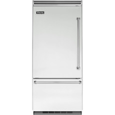 Viking - Professional 5 Series Quiet Cool 20.4 Cu. Ft. Bottom-Freezer Built-In Refrigerator - Frost White