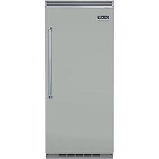 Viking - Professional 5 Series Quiet Cool 22.8 Cu. Ft. Built-In Refrigerator - Arctic Gray