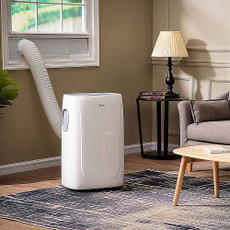 Emerson Quiet Kool - 350 Sq.Ft. 3 in 1 Portable Air Conditioner with Remote Control - White