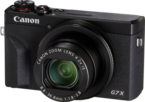 Canon - PowerShot G7 X Mark III 20.1-Megapixel Digital Camera - Black