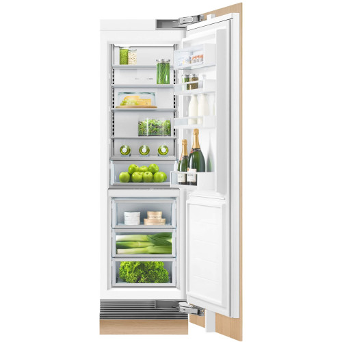 Fisher & Paykel - ActiveSmart 12.4 Cu. Ft. Built-In Refrigerator - Custom Panel Ready