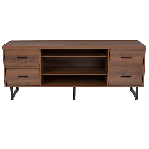 Flash Furniture - Lincoln Collection TV Stand - Rustic