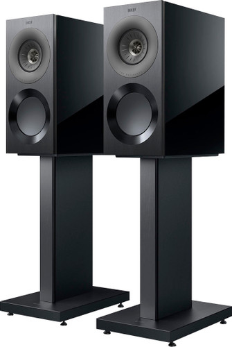 KEF REFERENCE ONE META BOOKSHLEF SPEAKER (EACH) - BLACK GREY