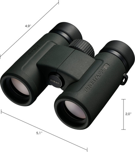 Nikon - PROSTAFF P3 10X30 Waterproof Binoculars - Green