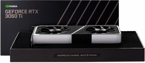 NVIDIA - GeForce RTX 3060 Ti 8GB GDDR6 PCI Express 4.0 Graphics Card - Titanium/Black