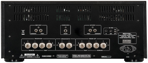 Rotel - RMB-1555 120W 5-Ch Multi-Channel Amplifier - Black